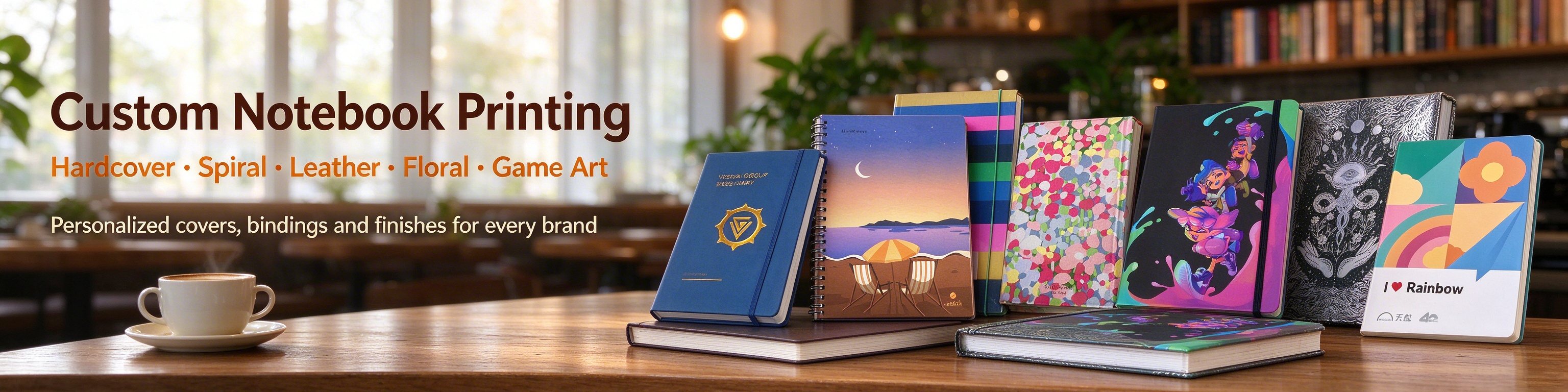 Notebook and planner