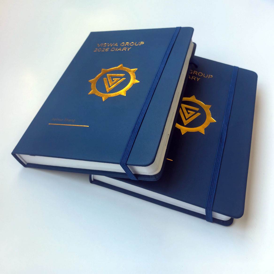 Custom hardcover planner with different name 2027