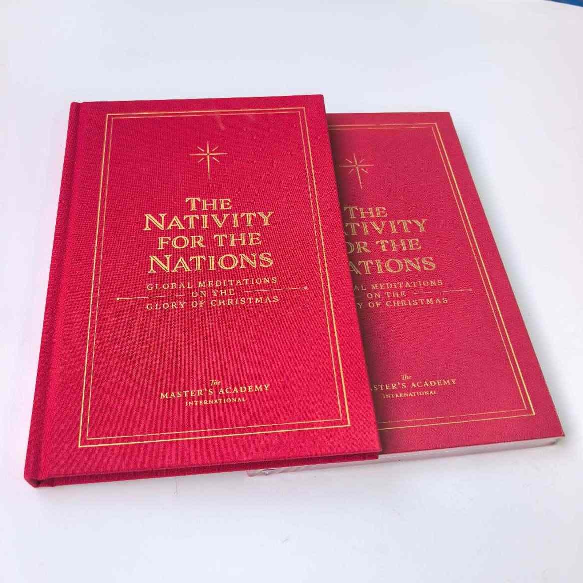 Luxury cloth case bound religious book printing